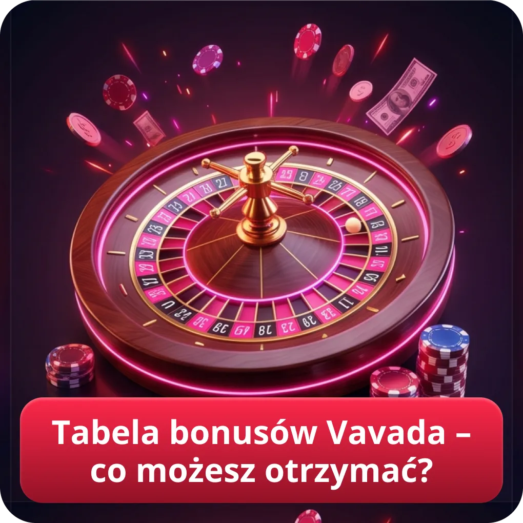 Tabela bonusów Vavada – co możesz otrzymać? Vavada kod promocyjny