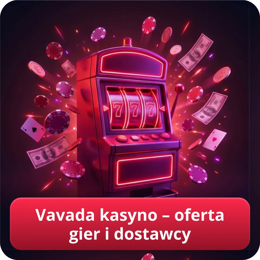Vavada kasyno – oferta gier i dostawcy